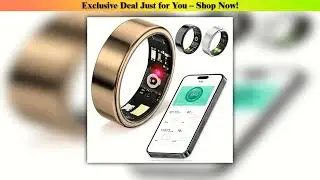 Slide Smart ring, sleep tracking, motion monitoring, compatible with iPhone and Android, smart gift