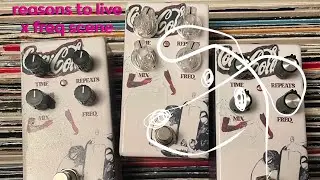 Reasons To Live x Freq Scene Pedal Demos: Clarice Lispector (Delay) and Watership Down (Distortion)
