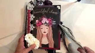 Dark Floral Journal - For Sale