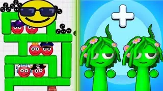 Hide Ball vs Spranky Merge | Puzzle Game Battle | Best Mobile Games 2025