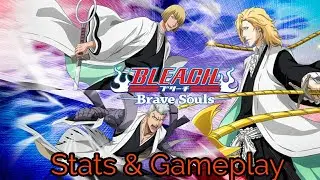 The Lost Agent Shinji , Rose and Bankai Kensei Stats & Gameplay - Bleach Brave Souls