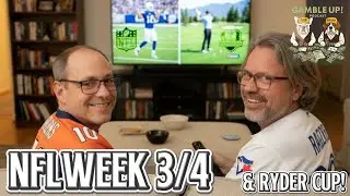 NFL Week 4: Can The Ravens Get Right vs Mahomes? Plus Ryder Cup Bets and Fantasy - Gamble Up! Ep #7