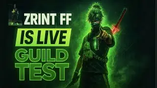 Zrint FF On Live🔴  || Guild Test Start || Join Everyone & Enjoy The Game✅ || #FreeFire #zrintff