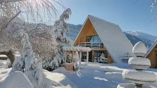 Shogran CedarWood Hotel #snowfall March 2024