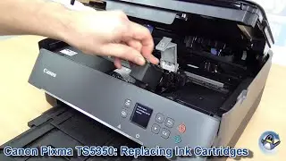 Canon Pixma TS5350: How to Change/Replace Ink Cartridges