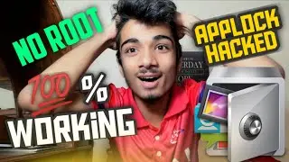 How to Hack AppLock Even If Settings are Locked And Applocker is Hidden 100 % Working Method.......
