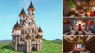 Minecraft | Medieval Castle Base - Interior | Minecraft Tutorial