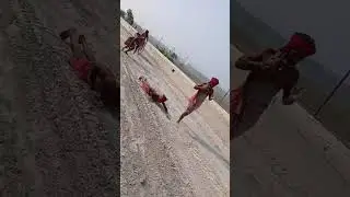 Har Har Mahadeb Jay baba bednath hathouri Darbhanga se debghar dandvat yatra.