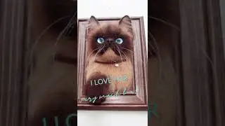 CUSTOM 3D Cat Portrait - Balinese