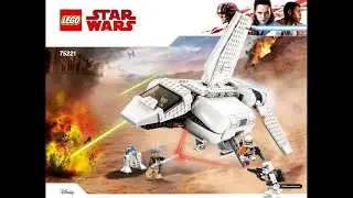 LEGO Instructions | Star Wars | 75221 | Imperial Landing Craft | Episode IV: A New Hope