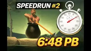 Getting Over It Speedrun #2 | 6:48 PB (Road to Faster Times)