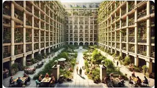The Experience Rotterdam `Artist Impression` van een community waar levenservaring wordt geupcycled.
