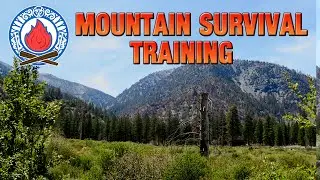 Mountain Survival Training (Ep.2)(Bushcraft & Survival Skills)
