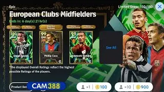 Efootball 2026 mobile fan  account rank game/ Days 261