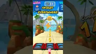 Sonic Destroy Spikes Mission in 30 Sec 😱⚡#Sonic #SonicDash #SonicShorts #GamingShorts #shorts
