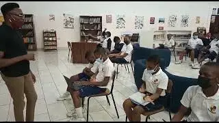 Digital Responsibility session at Bloombreed High School