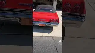 65 Chevrolet Impala Convertible LOWROD 🔥 #lowrods #65 #chevrolet #impala #supersport #convertible