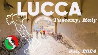 Discover Tuscan magic in Lucca's charming streets 🇮🇹  Walking Italy Tours