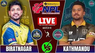 BIRATNAGR KING vs KATHMANDU GORKHAS NPL S2 MATCH -8 LIVE SCORE & COMMENTARY | NEPAL PREMIER LEAGUE