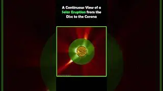 A Continuous View of a Solar Eruption from the Disc to the Corona