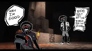 Minecraft ARG But The Protagonist Is LAZY