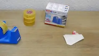 tesa Easy Cut Smart Tischabroller Klebefilmabroller, mit Stop Pad f&uuml;r sicheren Stand