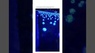 Bioluminescent flowers