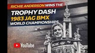 Richie Anderson Takes the Trophy Dash Win | 1983 JAG BMX World Championships
