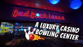 Luxury Bowling Center with Cosmic Design Red Rock Lanes at Red Rock Hotel & Casino Las Vegas, Nevada
