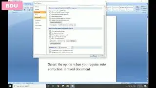 word option button Microsoft office 2007