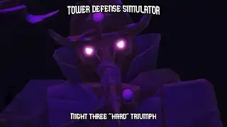 Tower Defense Simulator 2025 Halloween (Null & Void) Event - Night 3 Hard Triumph