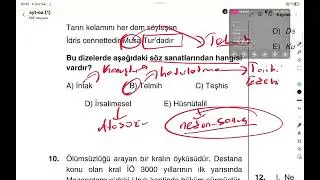 Ayt edebiyat meb deneme çözümü tiktok canlı