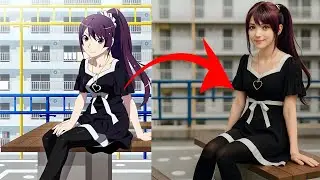 Bakemonogatari Characters in Real Life!