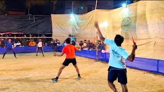 Outdoor Badminton Tournament ANIRBAN VS BACCU 2nd set #trickshots #bwf #badminton #badmintolovers 