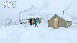 ❄️ Snowbound at &minus;71&deg;C: Life Inside a Remote Stone Mountain Cabin Story