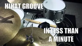 Hihat Rolls in less than a Minute  - Daily Drum Lesson