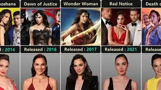 Gal Gadot All Movies Comparison (2009 - 2023)