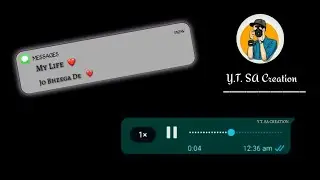 Iss Darde Dil Ki Sifarish New iMovie Black Screen Text Message Type Status Romantic Song Status !