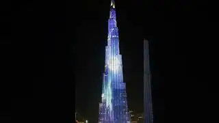 Lysshow Dubai Verdens h&oslash;yeste bygning