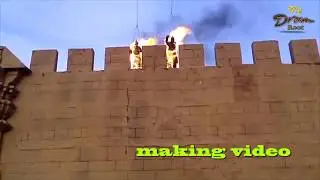 Sye raa Real Man Fire Making || Megaster Stunts || Syeraa Making Video || Chiranjeevi || Ramcharan