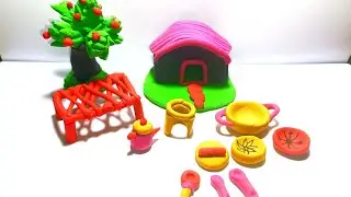 💡DIY Miniature Clay House and Garden Set | Creative Clay Art 💡