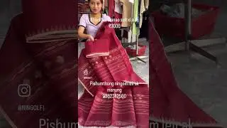 Khurkhul manao poly muga suit xl size thoudok wathoktasu loina setpa yareko
