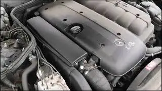 Работа двигателя om648 w211 Mercedes