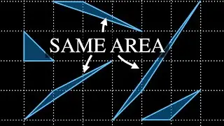 Lattice Triangles Have The Same Area (Here's Why)