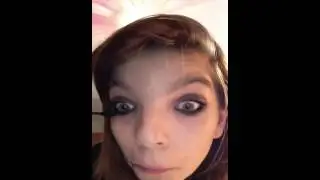 Black veil brides makeup.