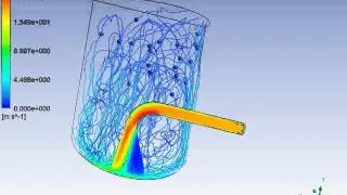 Ansys & Fluent Discrete Phase Model (DPM) CFD Analysis