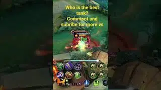 Unstoppable Thamuz vs 6 Guardian Helmet Belerick! Who Wins the Tank Test?#MobileLegends #MLBB