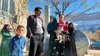 khanavadeh saleh bah rostaye ghdimi baraye jashen arusi khahar khodijeh