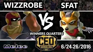 CEO 2016 - Wizzrobe (Captain Falcon) Vs. SFAT (Fox) - Winners Quarters - SSBM