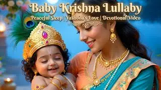 Baby Krishna Lullaby | Peaceful Sleep | Yashoda&rsquo;s Love | Devotional Video